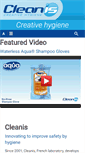 Mobile Screenshot of cleanis.com